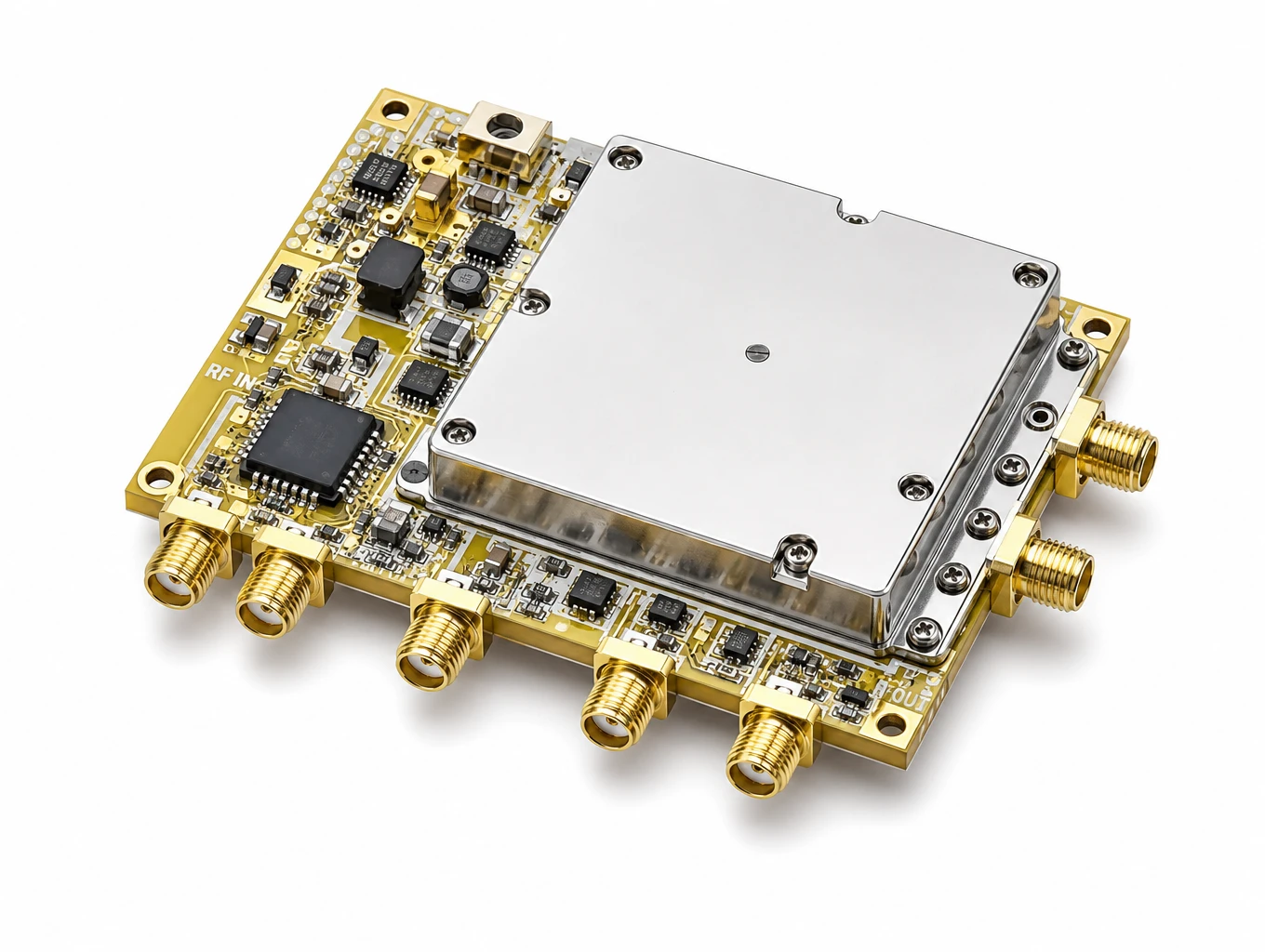 High-Frequency RF & Microwave Telecommunications PCBA
