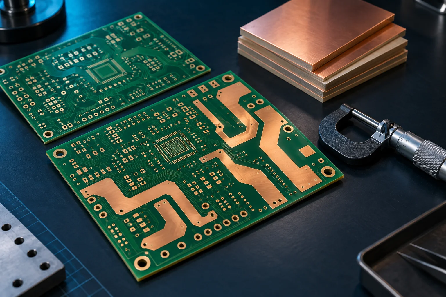 PCB Copper Thickness Guide: Copper Weight and Board Thickness